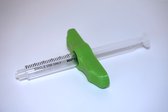 SyringeGrip - Spuithulpstuk / injectiehulp - 5 ml - groen