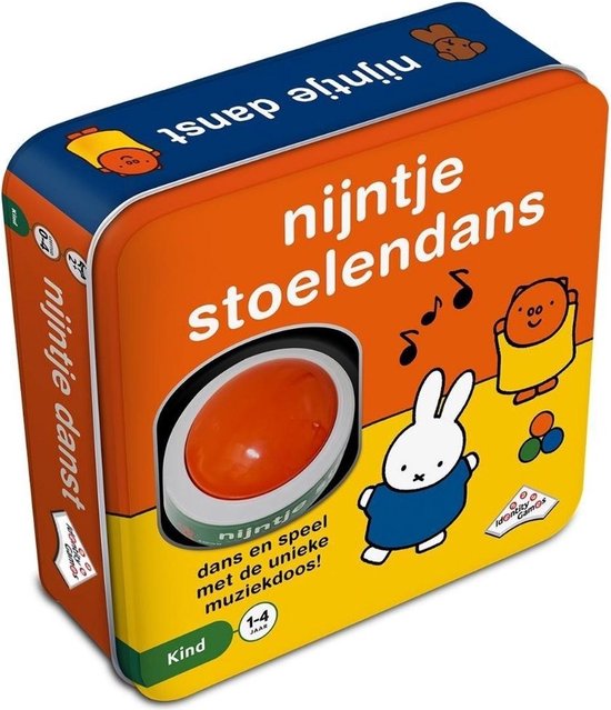 Thumbnail van een extra afbeelding van het spel Babyset - 0-3 jaar - Grijpspeelgoed & Kinderspel - Activiteiten Zebra & Nijntje Stoelendans