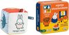 Afbeelding van het spelletje Babybundel - 0-3 jaar- Roze - Rammelaar & Kinderspel - Nijntje kubus & Stoelendans