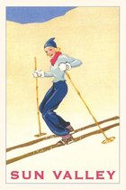 Pocket Sized - Found Image Press Journals- Vintage Journal Skiing in Sun Valley, Idaho