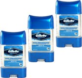 Gillette Endurance Arctic Ice - Deodorant Man Voordeelverpakking - Deo - Deo Mannen - Clear Gel - Anti Transpirant Mannen- Antiperspirant - 3 x 70 ml