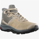 Salomon Outline Prism Mid GTX W wandelsneakers dames antraciet