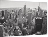 Het Empire Stat Building in de skyling van New York CIty - Foto op Canvas - 150 x 100 cm