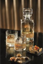RCR Crystal - Whisky karaffen set 7 delig - Unieke set Brillante editie
