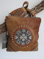 hand/schoudertas van Myra Bag (leer)