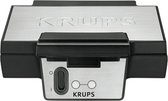 Krups Wafel Maker FDK251 | Dubbele Wafel Maker | 2 Belgische wafels tegelijk | Platen met antiaanbaklaag (Gemakkelijk schoon te maken) | Voor rechthoekige wafels | Veilig dankzij geïsoleerde 