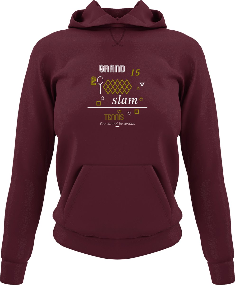 Dames tennis hoodie - I really like playing doubles