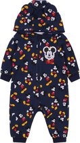Marineblauwe babyromper Mickey Mouse / 9-12m 80 cm