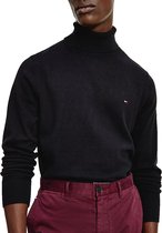 Tommy Hilfiger Pima Trui - Mannen - zwart