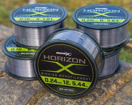 Matrix Horizon X Sinking Monofilament 300m - Maat : 0.18mm van Matrix — afbeelding 2