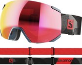 SALOMON Skibril radium sigma grey/pr SkibrilEbony - Maat NS