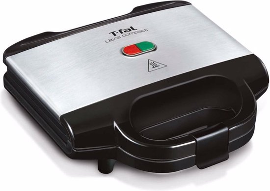 Appareil à croque-monsieur Tefal SM157236 Ultracompact 700 W Noir