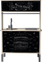 Tuttaas & Binkies | Build Your Burger | Sticker Set | Ikea Düktig speelkeuken