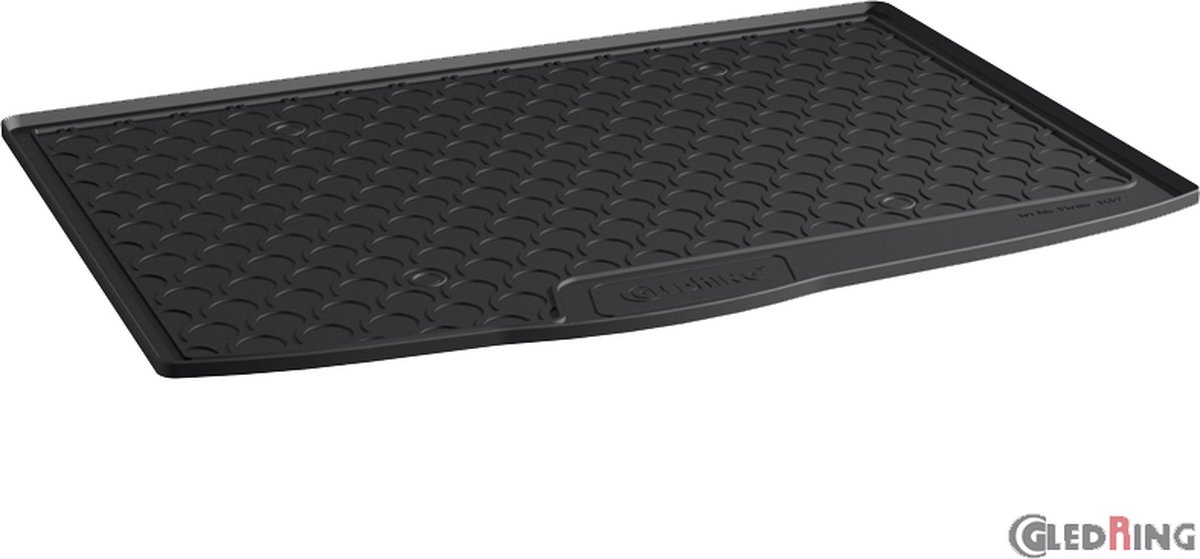 Gledring Rubbasol (Rubber) Kofferbakmat passend voor Kia Stonic 10/2017- (Lage laadvloer)