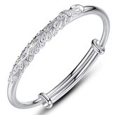 N3 Collecties 925 sterling zilveren armband voor vrouwen sieraden verstelbare pauw armbanden