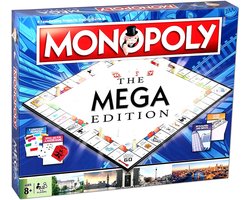 Monopoly Mega editie - ultra uitgebreide editie - met wolkenkrabbers