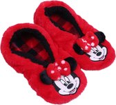 Rode, antislip pantoffels Minnie Mouse / MAAT 39-42 EU