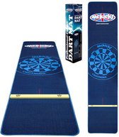 McKicks Carpet Dartmat Blue + Oche 300 x 65 cm