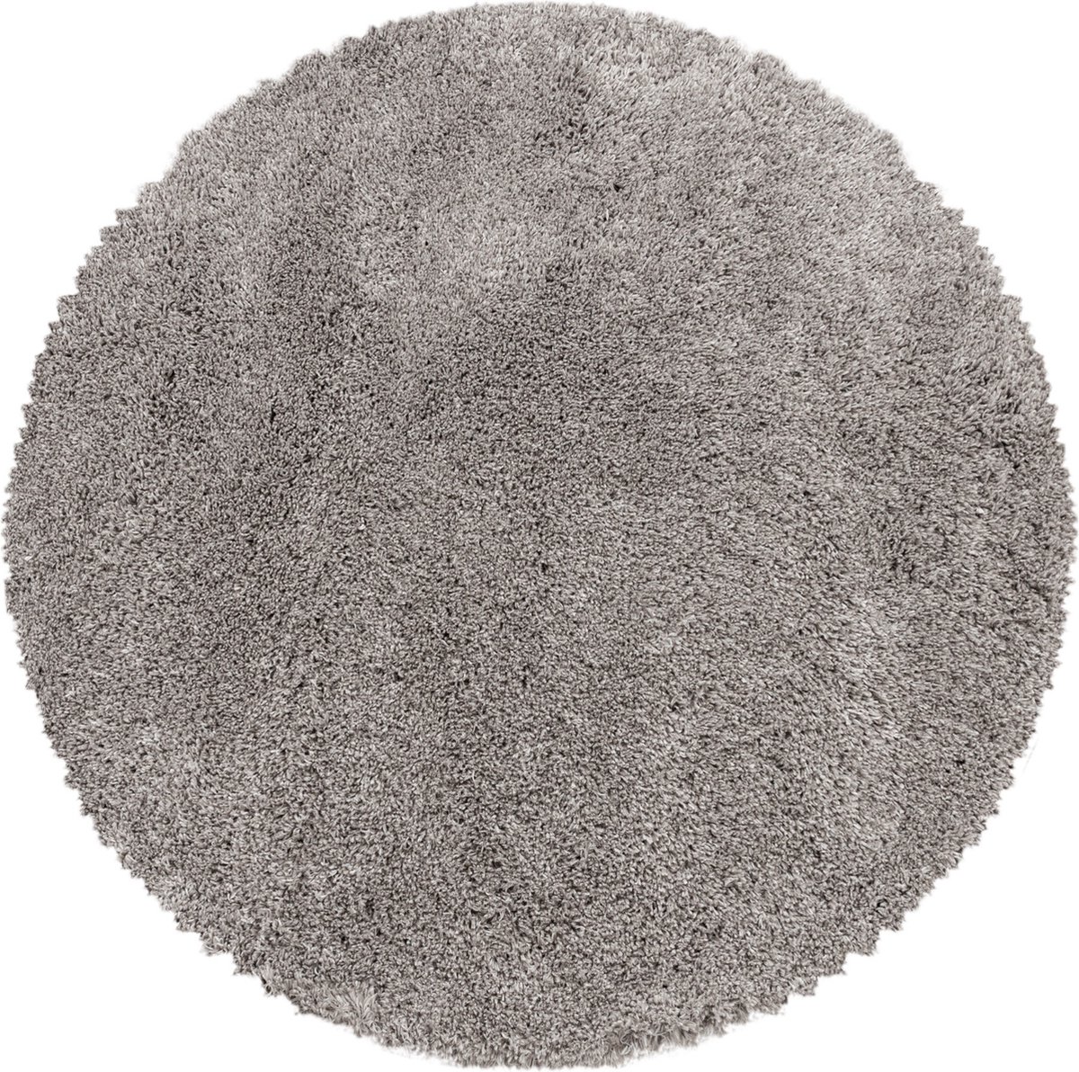 Ayyildiz Ayyıldız FLUFFY Ronde BEIGE Vloerkleed - 80 X 80 - Polypropyleen - 3500