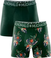 Muchachomalo-2-pack onderbroeken voor mannen-Elastisch Katoen-Boxershorts - Maat L