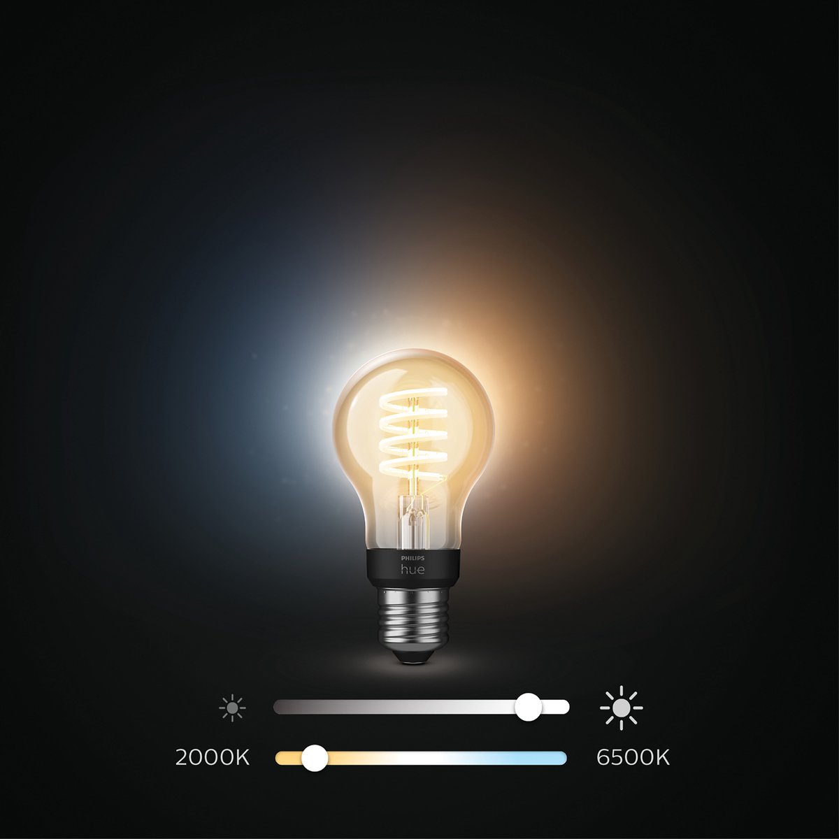 Philips Hue Starterspakket - Filament E27 met Bridge thumbnail 2
