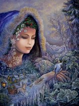 Diamond Painting Josephine Wall, Spirit of Winter, 120x90, 165kleuren vierkante steentjes