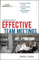 Manager'S Guide To Effective Meetings