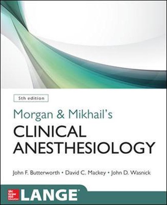 Morgan and Mikhail's Clinical Anesthesiology - cover