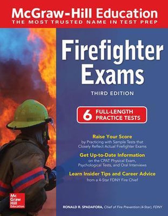 McGraw-Hill Education Firefighter Exams, Third Edition - cover