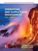 Samenvatting ISE Operations and Supply Chain Management, ISBN: 9781260547627  Supply chain management  (30B210-B-6)