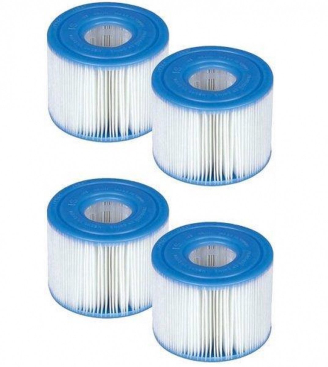 Zwembad filters - type 1 pomp - tot 1249 liter per uur - 4 stuks