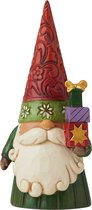 Heartwood Creek Christmas Gnome Holding Gifts