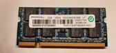 ramaxel 2 GB DDR2 s0dimm model : 2Rx8 PC2-6400S-666 laptop geheugen