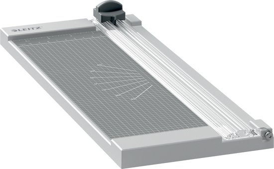 Leitz Precision Home Rolsnijmachine A4 voor Thuis - Snijdt tot 8 A4-Vel - Antraciet