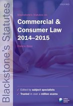 Blackstone's Statutes on Commercial & Consumer Law 2014-2015