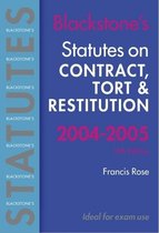 Statutes on Contract, Tort & Restitution 2004-