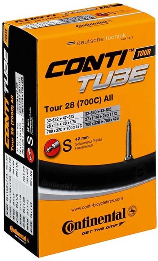 Binnenband Continental 28 Tour All 32/47-622 - SV42mm ventiel