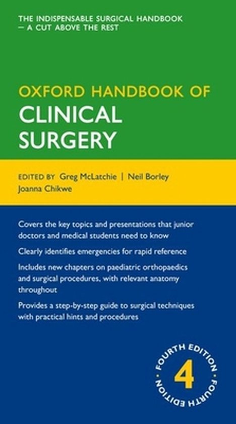 Oxford Handbook of Clinical Surgery - cover