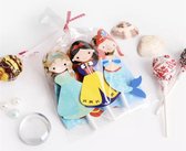 Uitdeelcadeau - Prinsessen - Lolly - Kleine zeemeermin - Sneeuwwitje - Assepoester - Verjaardag - Feestje - Kinderfeestje