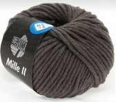Lana Grossa Mille II Graubraun 50 gram nr 42