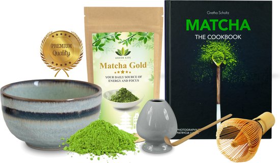 Matcha Thee Starters Kit - Alles wat u nodig heeft voor de perfecte Japanse...