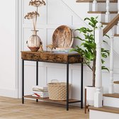 IN.HOMEXL Console Tafel Song Bruin-zwart