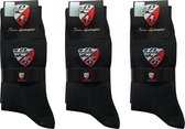 Lamborghini Originals – sokken – 3 paar – maat 39-42 – zwart – sokken heren - Cadeau
