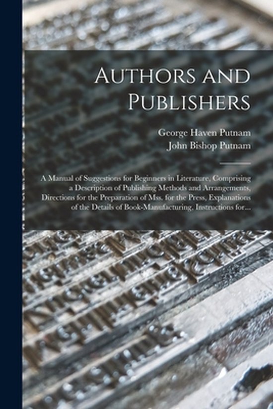 Authors and Publishers - cover