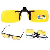 Nachtbril Clipon bril | Opklapbaar | Flip-up Nachtbril overzet bril