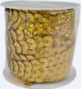 Decoratielint - Cadolint - Glitter - Goud - 5m