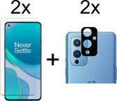 Beschermglas OnePlus 9 Screenprotector 2 stuks - OnePlus 9 Screen Protector Camera - 2 stuks