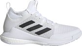 adidas Crazyflight Mid - Sportschoenen - wit/zwart - maat 36 2/3