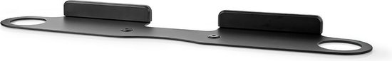 Nedis Soundbar Beugel - Geschikt voor Sonos® Beam™ - Wand - 5 kg - Vast - ABS / Staal - Zwart van Nedis — afbeelding 2