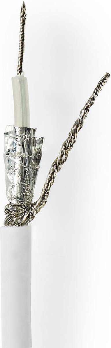 Nedis Coaxkabel Op Haspel | Csbg4025wt500 | Wit